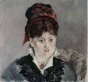 Franciszek zmurko Portrait Alice Lecouvedans un Fautheuil oil painting on canvas